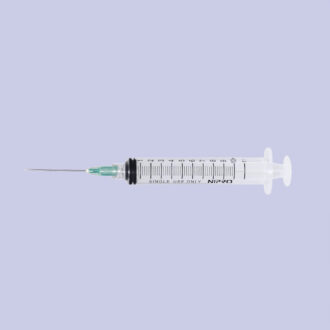 21G 10 mL Luer Lock Mixing Syringe Research Peptide