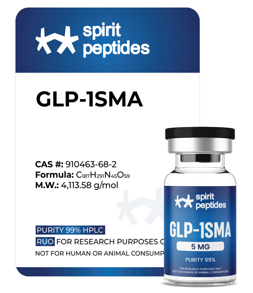 GLP-1SMA 5mg Research Peptide – Lyophilized Laboratory Reagent