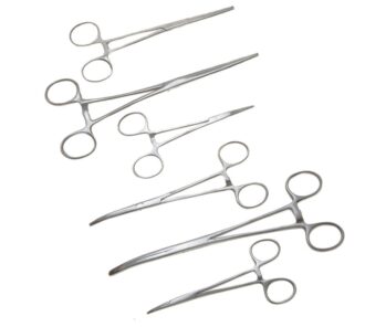 Stainless Steel Hemostat Forceps