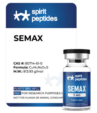 Semax 5mg – Research Peptide, Lyophilized Vial