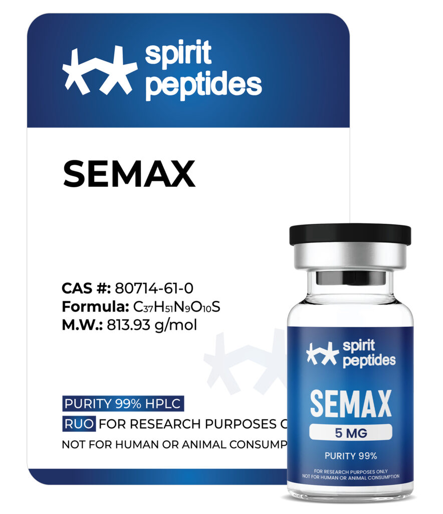Semax 5mg – Research Peptide, Lyophilized Vial