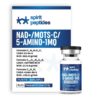 NAD 100mg MOTS-C 10mg 5 Amino 1MQ