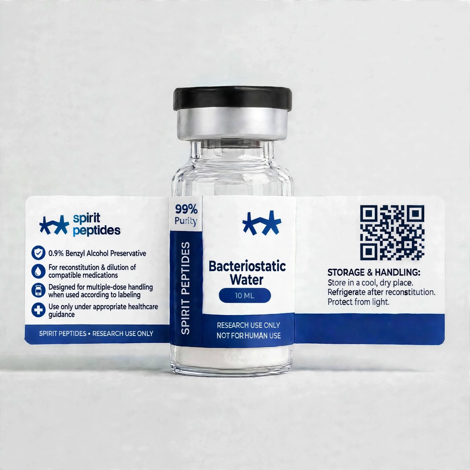 bac water cjc dose Bacteriostatic 10ml – Sterile Diluent Hormone Booster