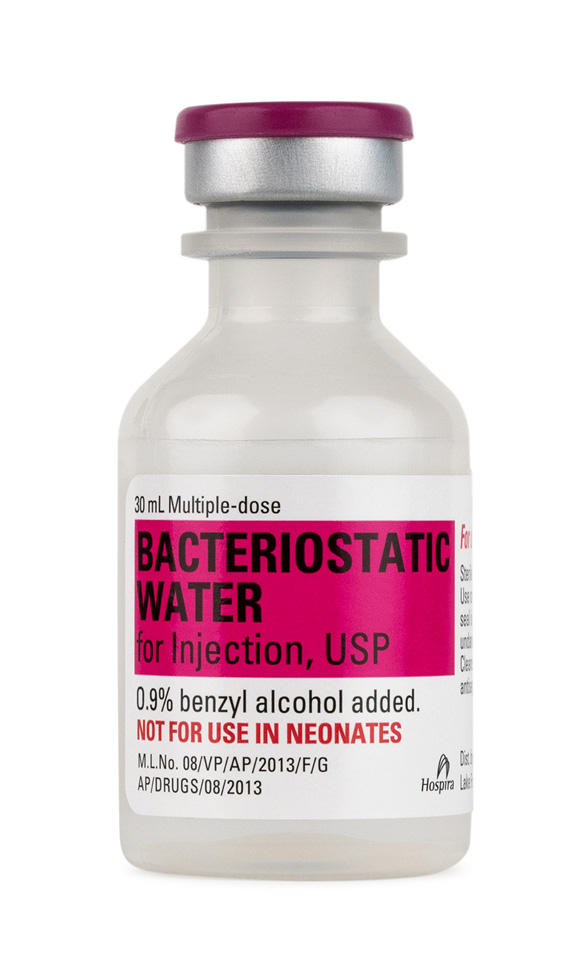 Hospira Bacteriostatic Water 30ml – Sterile Diluent