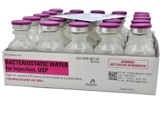 hospira bacteriostatic water