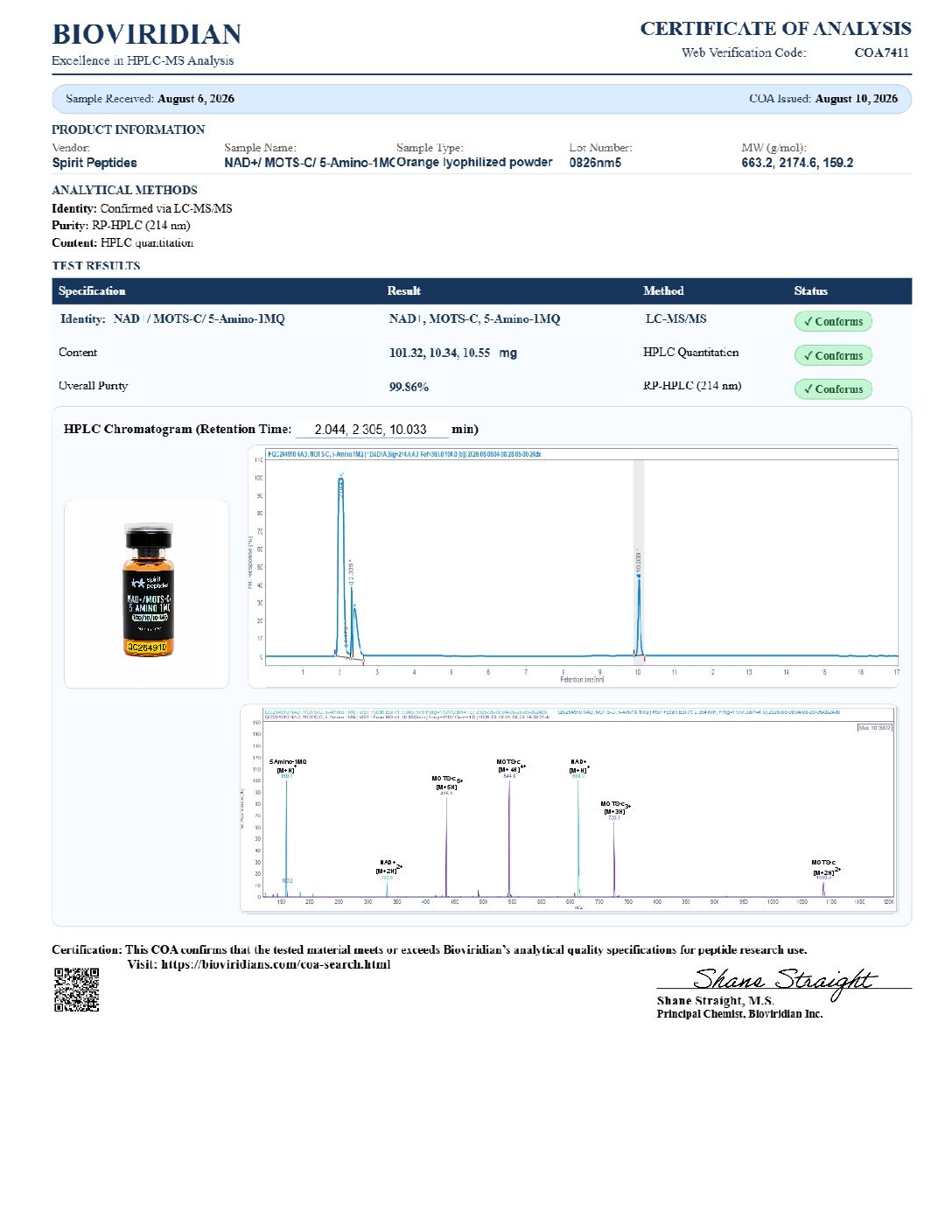 5 amino 1mq vs mots c NAD 100mg + MOTS-C 10mg + 10 mg Research Peptide, Lyophilized Vial – Spirit Peptides Vitamin B12 Injections (Cyanocobalamin doctor-only Size:1000 mcg/ml - 10 ml x 2